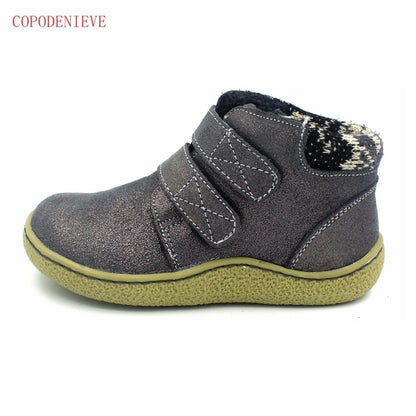 The winter of the children shoes