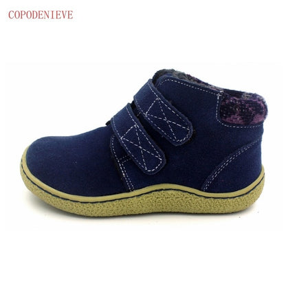 The winter of the children shoes