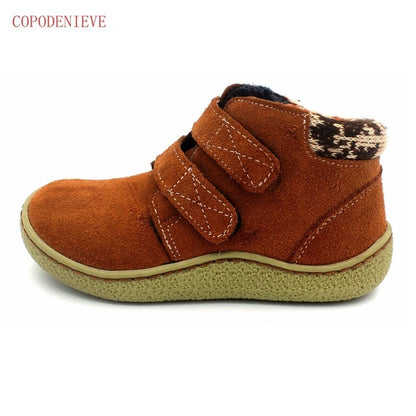 The winter of the children shoes