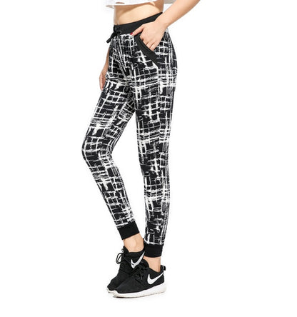 Camouflage Joggers Women High Waist Pocket Tight