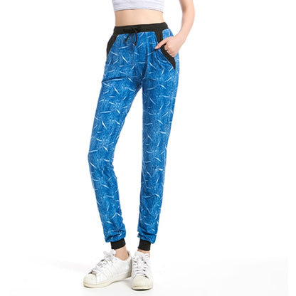 Camouflage Joggers Women High Waist Pocket Tight