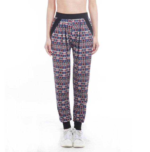 Camouflage Joggers Women High Waist Pocket Tight