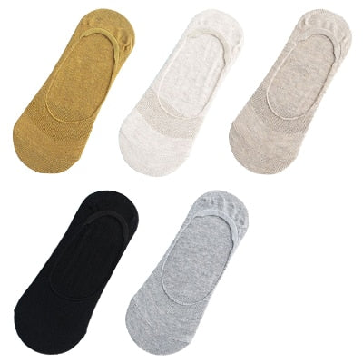 Women Cotton Invisible No show Socks