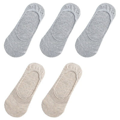 Women Cotton Invisible No show Socks