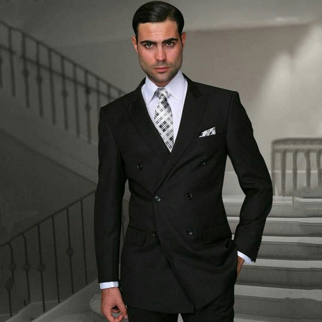 Peaked Design White Business Men Suits For Wedding Suit Men Casual Groom Tuxedo Classic Costume Mariage Homme Custom Made Blazer