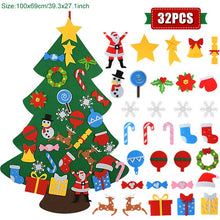 Charger l&#39;image dans la galerie, Kids DIY Felt Christmas Tree  Decoration
