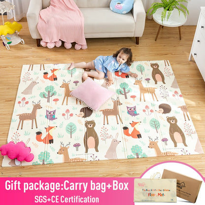 Infant Shining Baby Play Mat Xpe Puzzle Children's Mat Thickened Tapete Infantil Baby Room Crawling Pad Folding Mat Baby Carpet