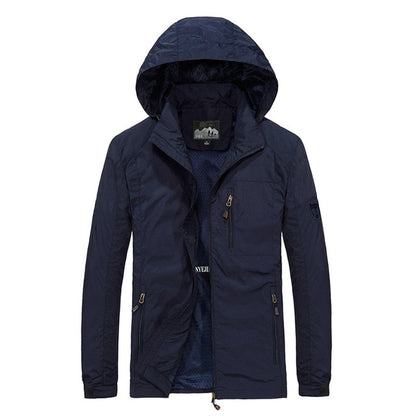 Men's Windbreaker Jackets Waterproof