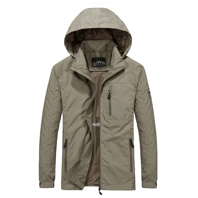 Men's Windbreaker Jackets Waterproof