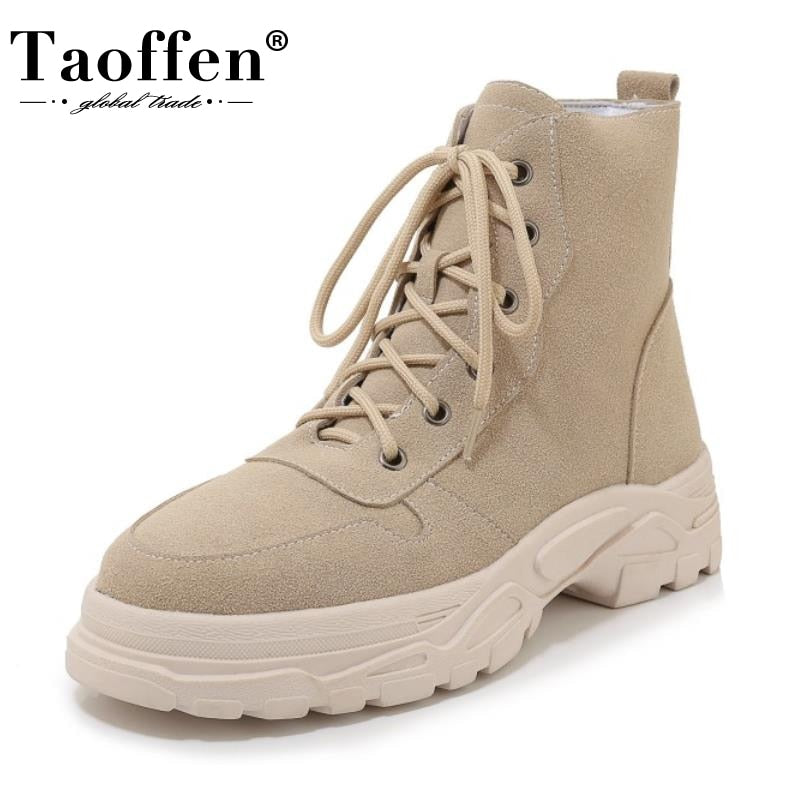 Taoffen Women Warm Ankle Boots