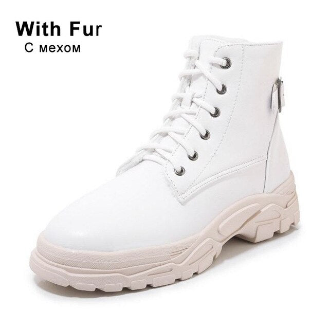 Taoffen Women Warm Ankle Boots