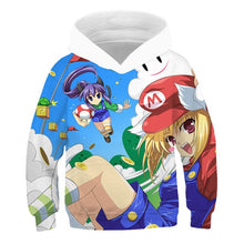 Cargar imagen en el visor de la galería, Fashion cute 3D print Super mario hoodie
