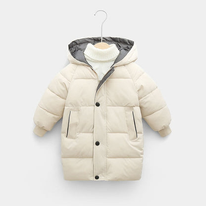 Cotton-padded Parka & Coats Thicken Warm Long Jackets