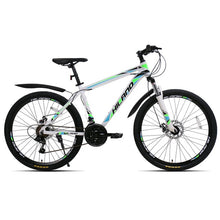 Load image into Gallery viewer, HILAND 26 inch 21 Speed Aluminum Alloy Suspension Bike Double Disc Brake Mountain Bike Bicycle with Service and Free Gifts
