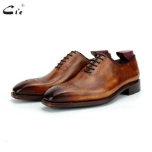 Load image into Gallery viewer, Cie Handmade Calf Leather Outsole Men Dress Shoe Goodyear Welted Full Grain Calf Leather Oxford Men Office Business Shoes OX810
