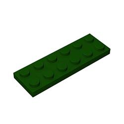 40pcs DIY Building Blocks Figures Thin Bricks 2x6 Dots 12Color Educational Creative Size Compatible With lego Toys for Children