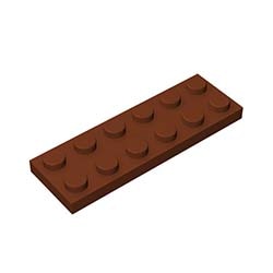 40pcs DIY Building Blocks Figures Thin Bricks 2x6 Dots 12Color Educational Creative Size Compatible With lego Toys for Children