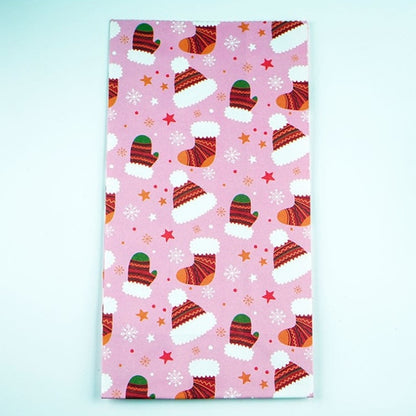 Snowflakes Candy Gift Bags Snowman Merry Christmas