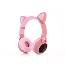 Load image into Gallery viewer, Cute Cat Bluetooth 5.0 Headset Wireless Hifi
