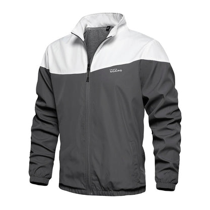 New Men's Windbreaker Bomber Jacket