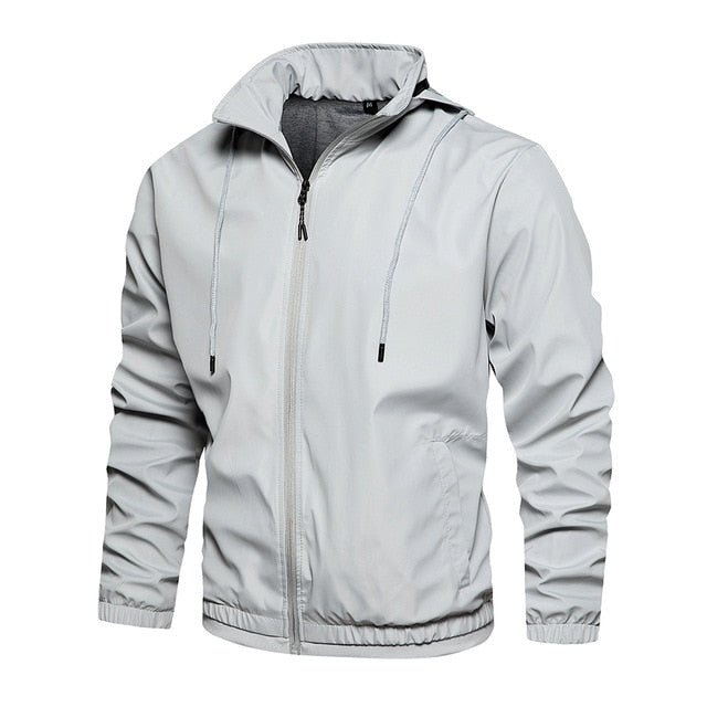 New Men's Windbreaker Bomber Jacket