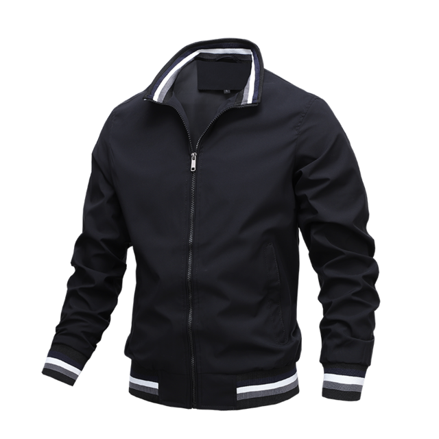New Men's Windbreaker Bomber Jacket