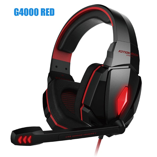 Deep Bass Stereo Headphones Casque with Microphone
