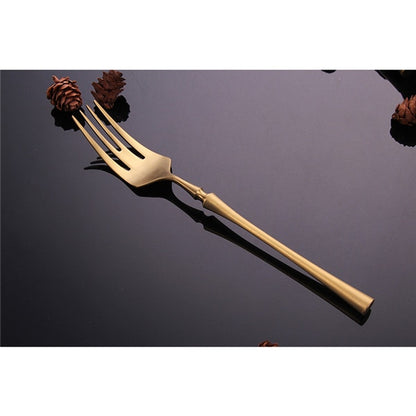 Stainless Steel Cutlery Set Gold Dinnerware Set