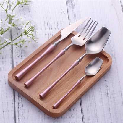 Stainless Steel Cutlery Set Gold Dinnerware Set