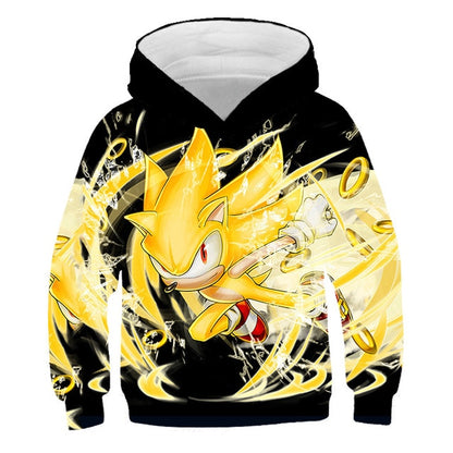 Boys Hoodie Sweatshirt Sonic the Hedgehog Clothes
