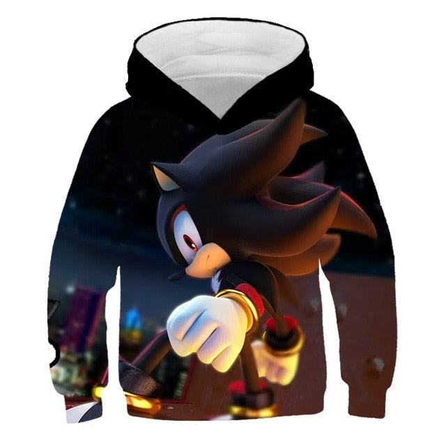 Boys Hoodie Sweatshirt Sonic the Hedgehog Clothes