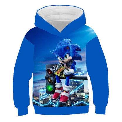 Boys Hoodie Sweatshirt Sonic the Hedgehog Clothes