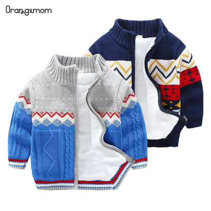 Thick Baby Jacket Velvet Lined