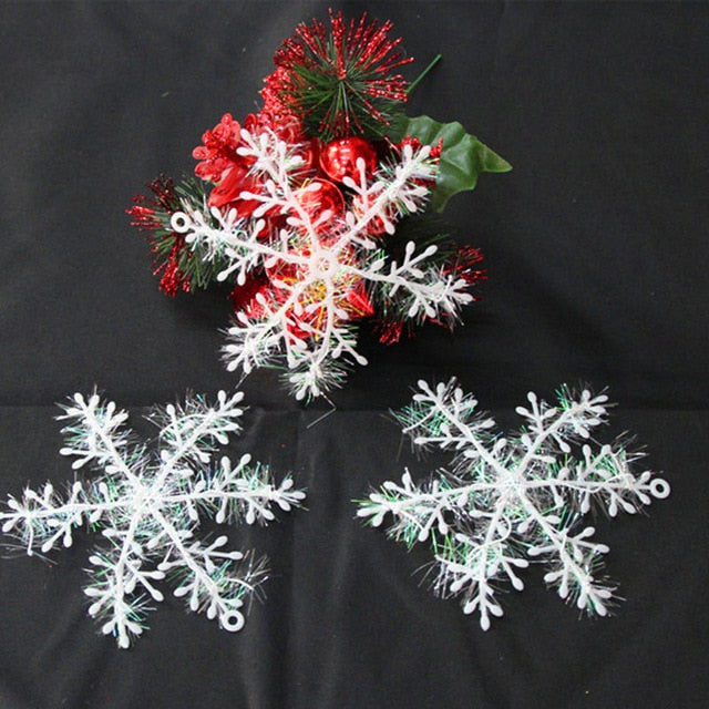 Christmas Party White Snowflake Decor