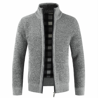 Men's Jacket Slim Fit Stand Collar