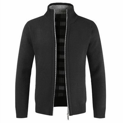 Men's Jacket Slim Fit Stand Collar