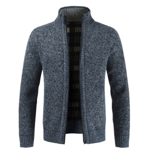 Men's Jacket Slim Fit Stand Collar