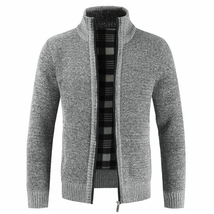 Men's Jacket Slim Fit Stand Collar