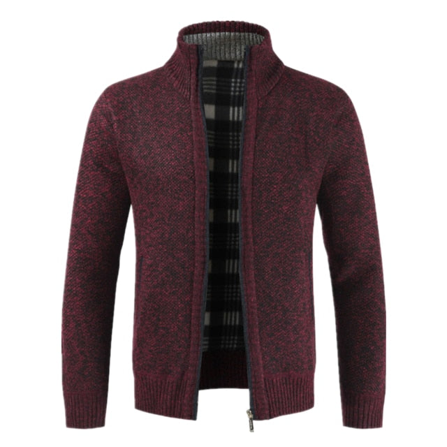 Men's Jacket Slim Fit Stand Collar