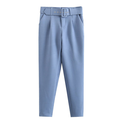 Tangada black suit pants woman