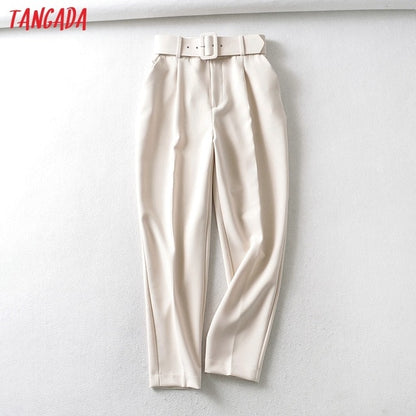 Tangada black suit pants woman