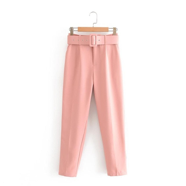 Tangada black suit pants woman