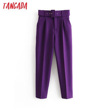 Cargar imagen en el visor de la galería, Tangada black suit pants woman
