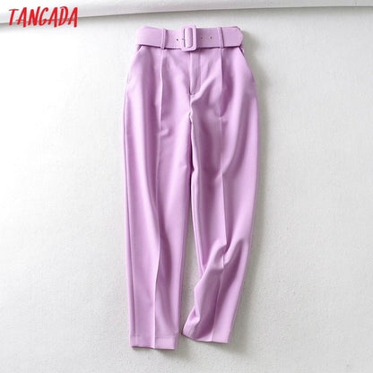 Tangada black suit pants woman