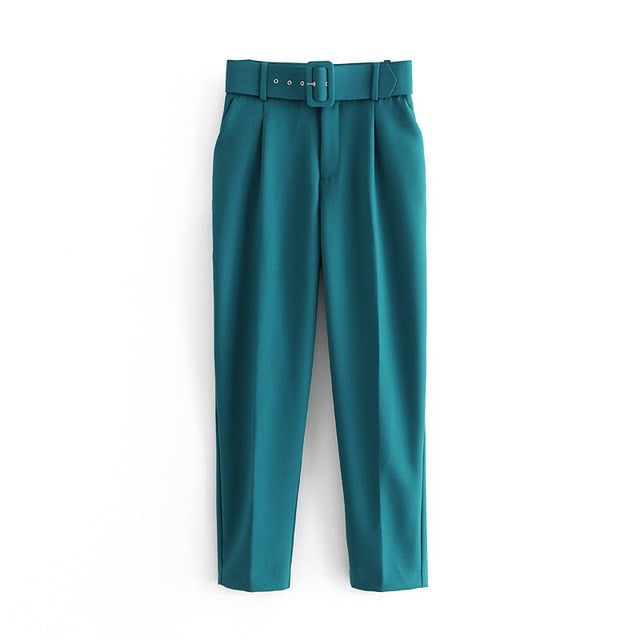 Tangada black suit pants woman