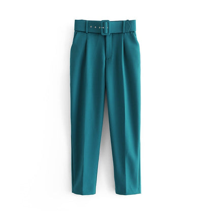 Tangada black suit pants woman