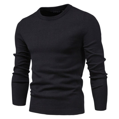 Men O-neck Warm Slim Sweaters