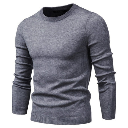 Men O-neck Warm Slim Sweaters