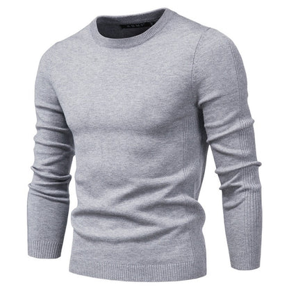 Men O-neck Warm Slim Sweaters