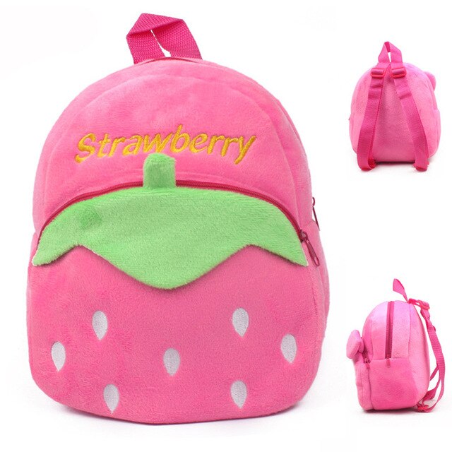 Kindergarten School Bags for Baby Toddler Backpack Mini Bags Plush Children Backpack 3D Cartoon Animal Boys Girls Kids Backpacks